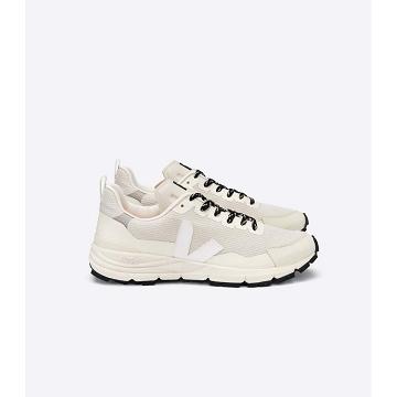 Men's Veja DEKKAN ALVEOMESH Running Shoes Beige/White | ZA 138TCE